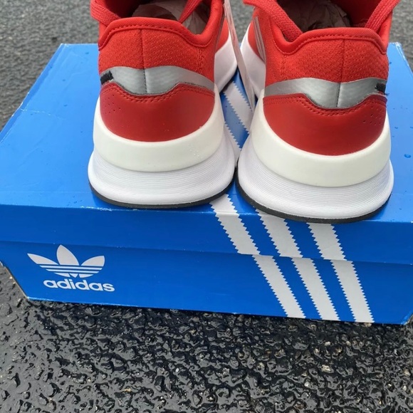 Adidas U_Path X Core Boys Red Shoes - Picture 3 of 4